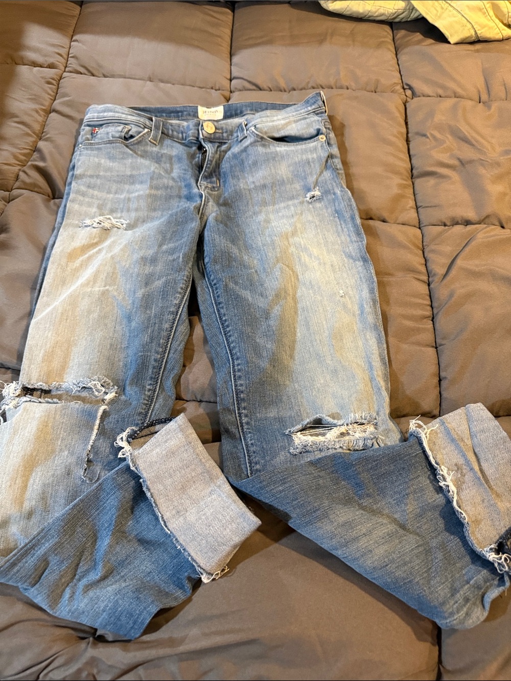 Hudson Light Blue Distressed Women’s Jeans.